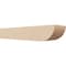 Ekena Millwork 6in. W x 4in. H x 24in. L Durham Woodgrain TimberThane Rafter Tail, Primed Tan RFTUR06X04X24DURRCPR - alternate 1